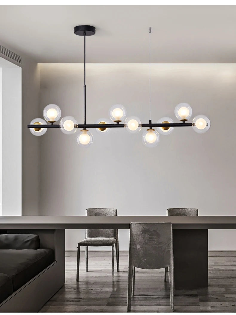 Nordic Modern LED Pendant Gold Light