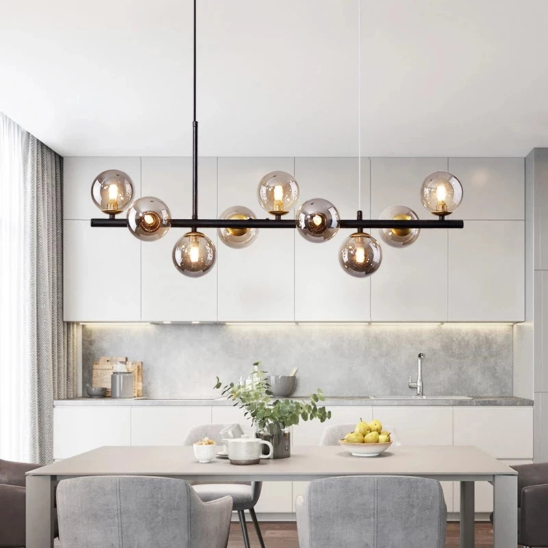 Nordic Modern LED Pendant Gold Light