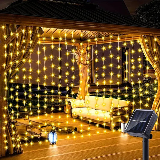 Solar Curtain Lights