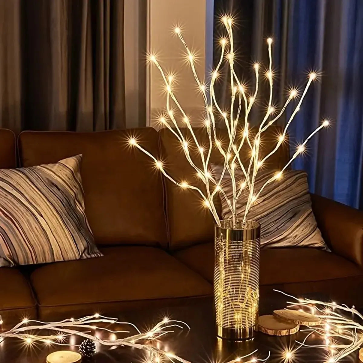 Reem - Festive Light LED Plant Style