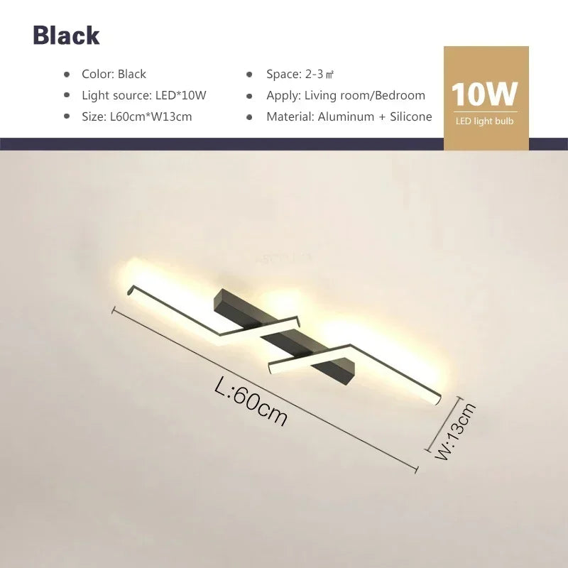 Nebula - Modern Scandinavian Simple Lines Ceiling Lighting