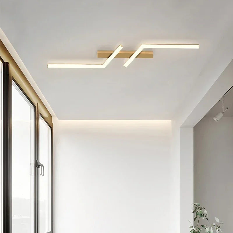 Nebula - Modern Scandinavian Simple Lines Ceiling Lighting