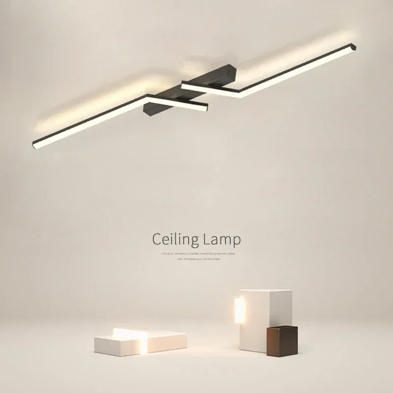 Nebula - Modern Scandinavian Simple Lines Ceiling Lighting